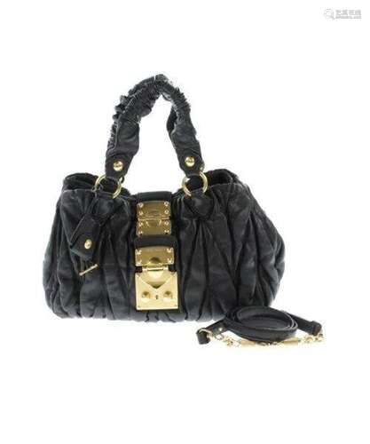 Miu Miu Hand bags Black_LxS