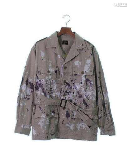 Needles Chore jacket BeigexWhitexPurple M