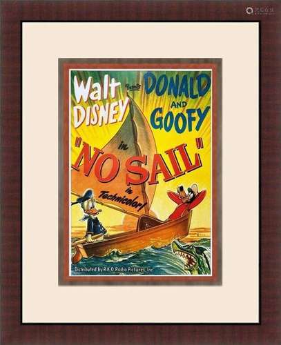 Walt Disney Mini Poster Print Donald & Goofy Newly Custo...