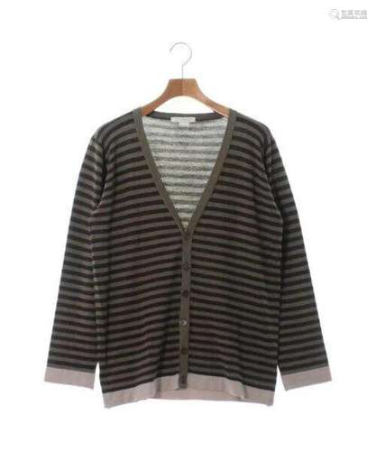 JOHN SMEDLEY Cardigan Brownish(Border) M