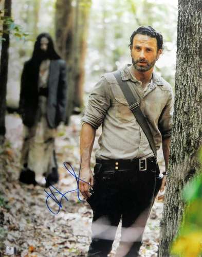 Andrew Lincoln Signed Autographed 16X20 Photo The Walking De...