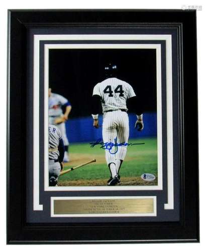 Reggie Jackson HOF New York Yankees Signed/Auto 8x10 Photo F...