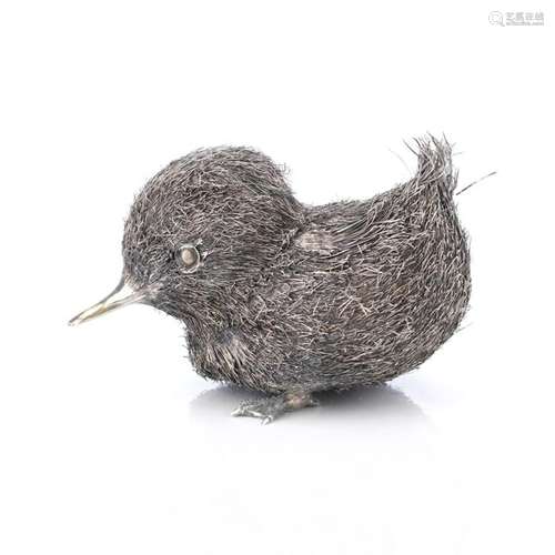 Mario Buccellati, vintage duckling figurine - .800 silver - ...