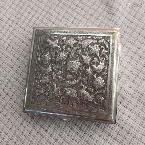 Box - .840 silver - Persian - First half 20th century