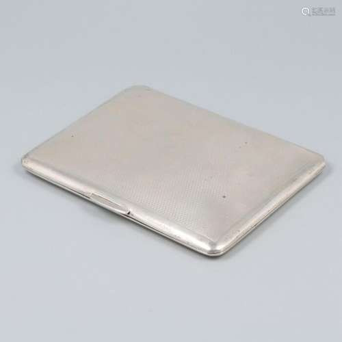 Cigarette case (1) - .925 silver - Smith & Bartlam - U.K...