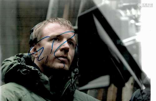 Guy Ritchie signed 12x8 colour photo. Good condition. All au...