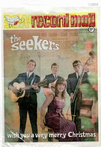 The Seekers 1960s Band Vintage Front Cover Of The 1965 Recor...