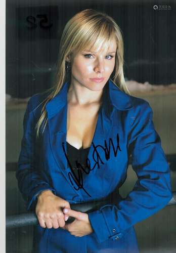 Kristen Bell signed 12x8 colour photo. Good condition. All a...