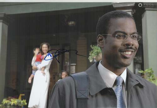 Chris Rock signed 12x8 colour photo. Good condition. All aut...