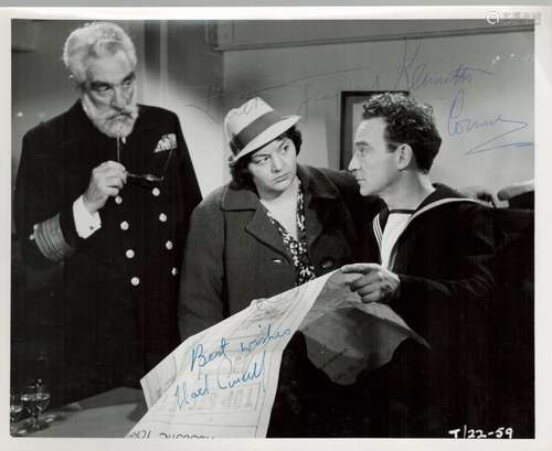 Watch Your Stern (1960), a signed 10x8 film photo. Signed by...