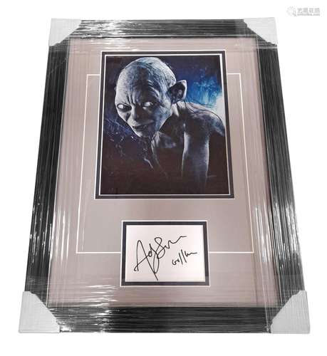 Super Sale! Lord of the Rings hand signed framed display. Th...