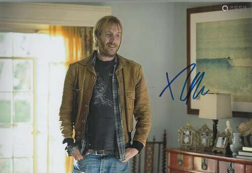 Rhys Ifans signed 12x8 colour photo. Good condition. All aut...