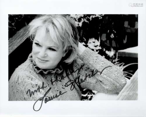 TV Film Louise Fletcher signed 10 x 8 inch black and white p...