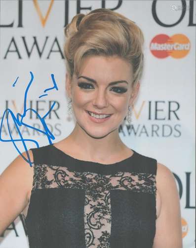 English Actress Sheridan Smith Signed 10x8 inch Colour Photo...