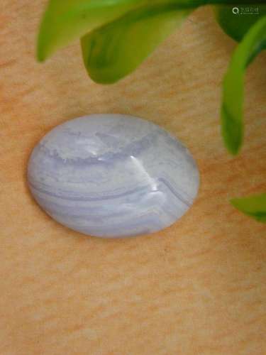 LACE AGATE CABOCHON ROCK STONE LAPIDARY SPECIMEN