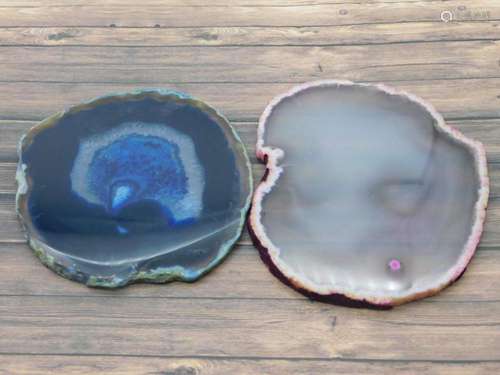 AGATE SLICES ROCK STONE LAPIDARY SPECIMEN