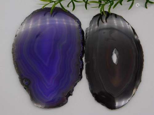 AGATE SLICES ROCK STONE LAPIDARY SPECIMEN