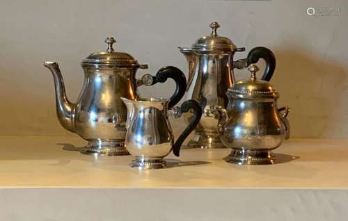 EPNS - Coffee and Tea set (4) - Art Nouveau - Silver-plated
