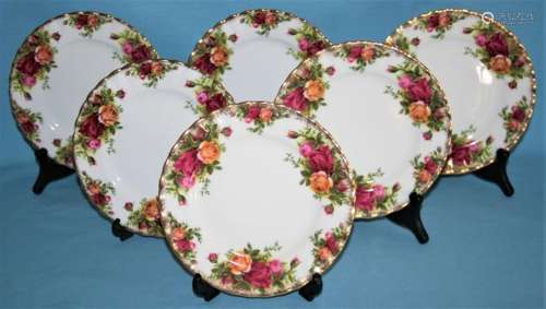 Royal Albert - Sandwich / Cake Plates (6) - Contemporary - p...