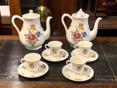 Wedgwood - Coffee set (6) - Porcelain