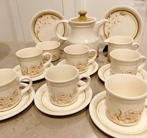 Biltons England - Breakfast/snack set for 6 (17) - Porcelain