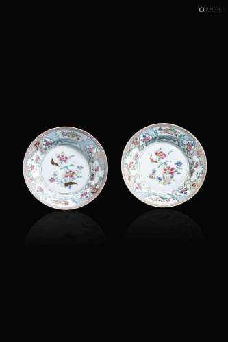 PAIR OF PLATES