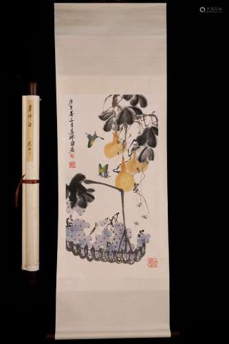 Lou Shibai flower painting