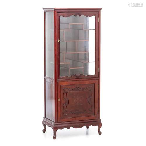 Chinese hongmu display cabinet