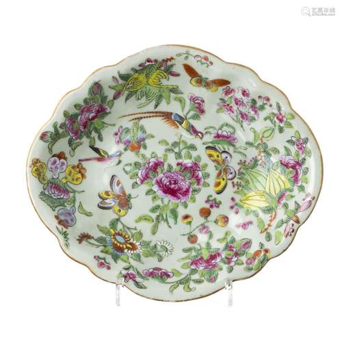 Chinese porcelain rose medallion bowl,Tongzhi