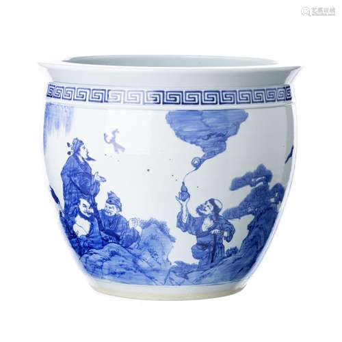 Chinese porcelain aquarium