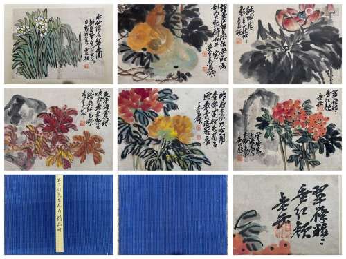 Wu Changshuo flower album