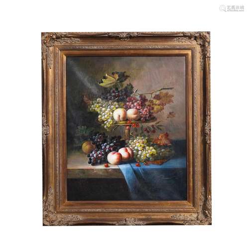 An Oil Painting of Still Life