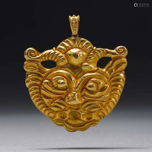 A Gold Pendant