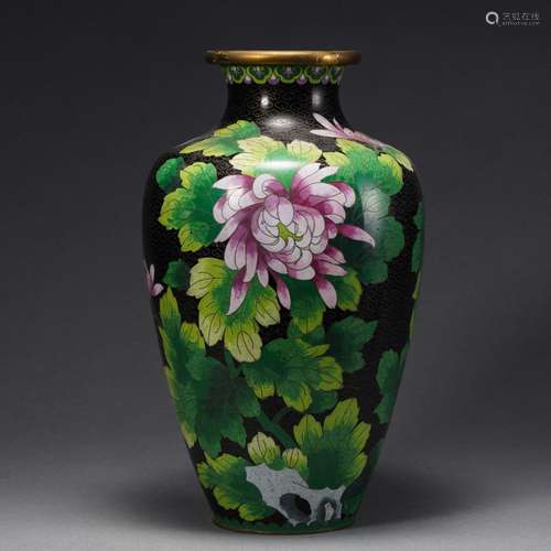 A Cloisonne Enamel Vase