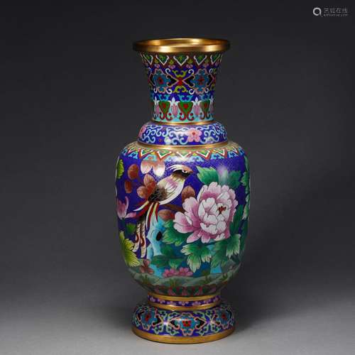 A Cloisonne Enamel Vase