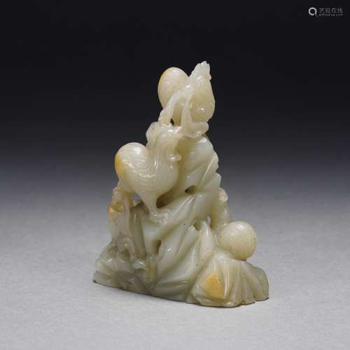 A Carved Jade Decoration