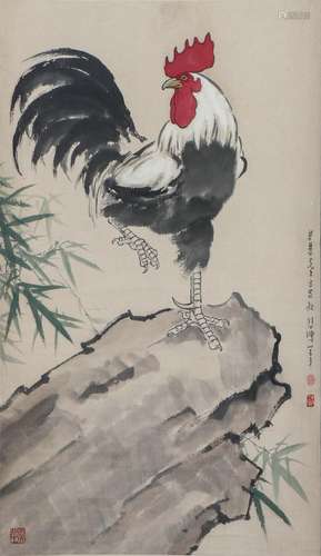 A Chinese Painting of Chicken