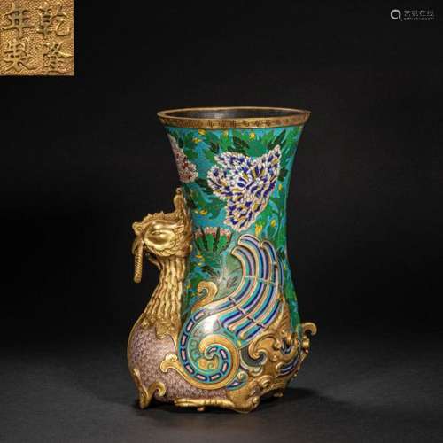 CHINESE CLOISONNE, QING DYNASTY