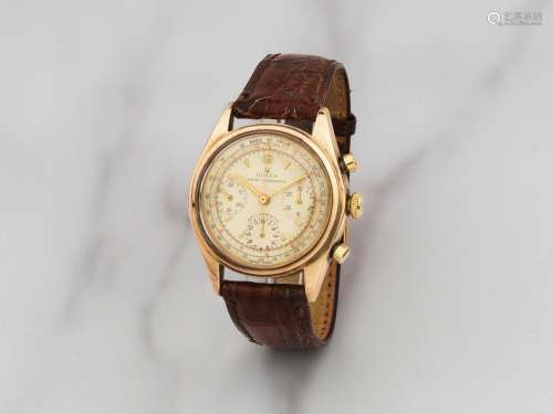【Y】Rolex. Rare et beau chronographe bracelet en or jaune 9K ...