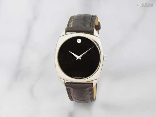 【Y】Movado. Montre bracelet en acier mouvement automatique Mo...