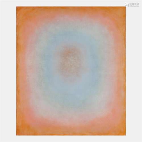 Thomas Stokes (American, 1934-1993) Orange Edge, 1968