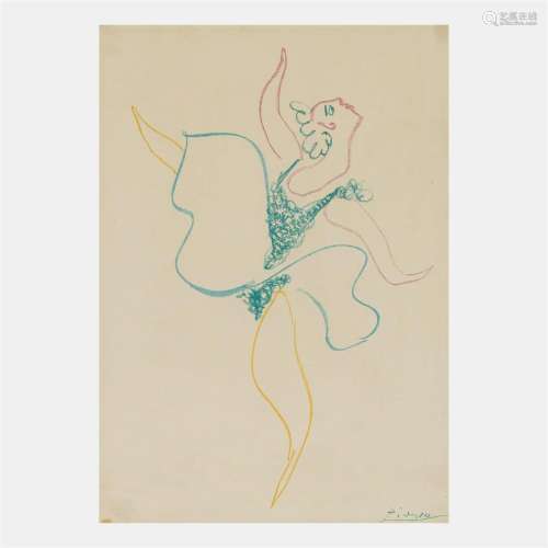 Pablo Picasso (Spanish, 1881-1973) La Danseuse fromLe Ballet...