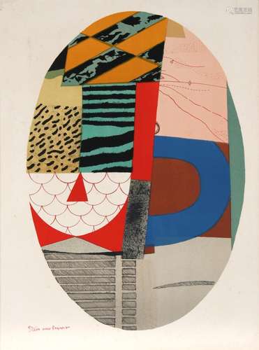 MAX PAPART, MAGIQUE, AQUATINT ETCHING WITH CARBORUNDUM