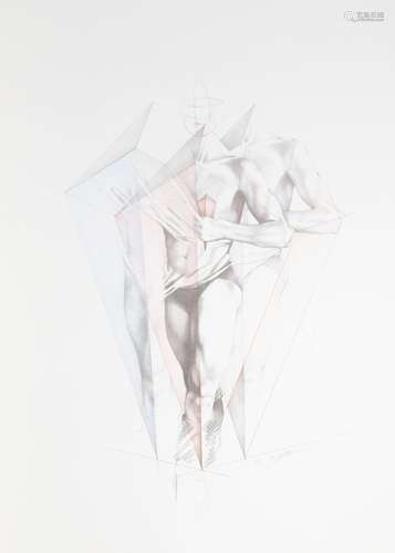 HELENE GUETARY, MOVE III, LITHOGRAPH ON ARCHES