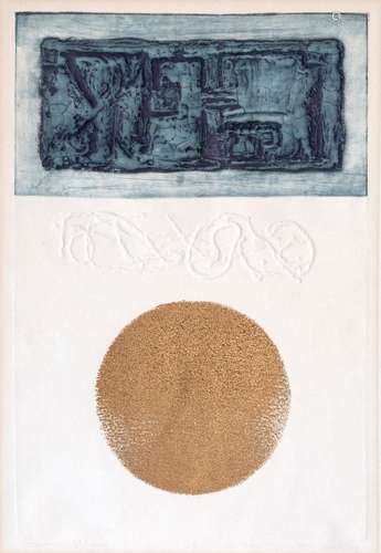 ANNE MACRAE MACLEOD, PEACE UNIQUE, ETCHING WITH AQUATINT