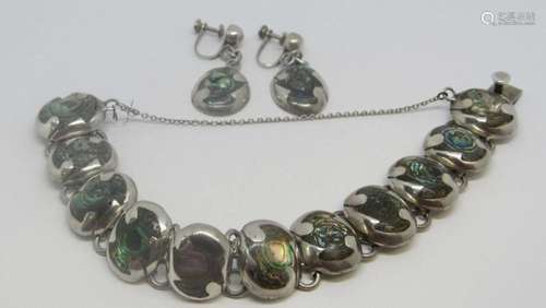 SET! EMMA HENCHO EN MEXICO STERLING BRACELET