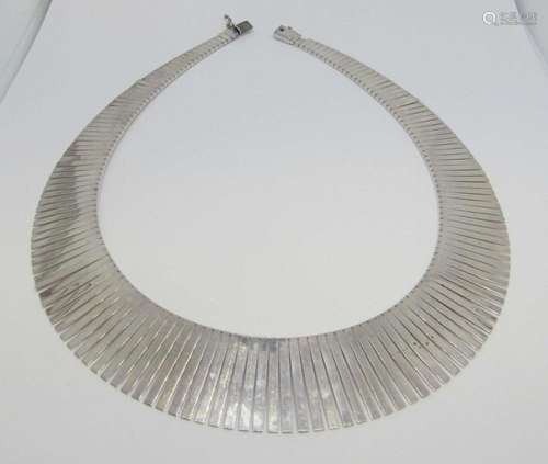 MILOR ITALY STERLING CHOKER NECKLACE WITH