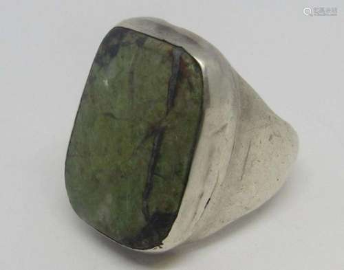 SOUTHWESTERN STERLING MEN'S RING WITH