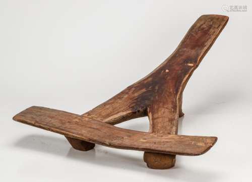 African Tiv 3 Legged "Recliner" Chair, Nigeria