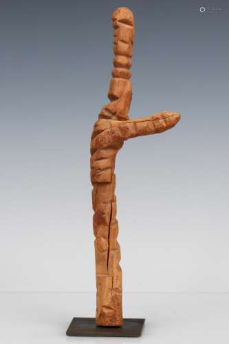 African Dogon Small Burial Ladder, Mali